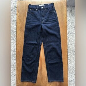Everlane Way High Jeans in Pure Blue - size 24R